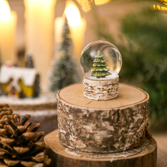 Pine Tree Snow Globe