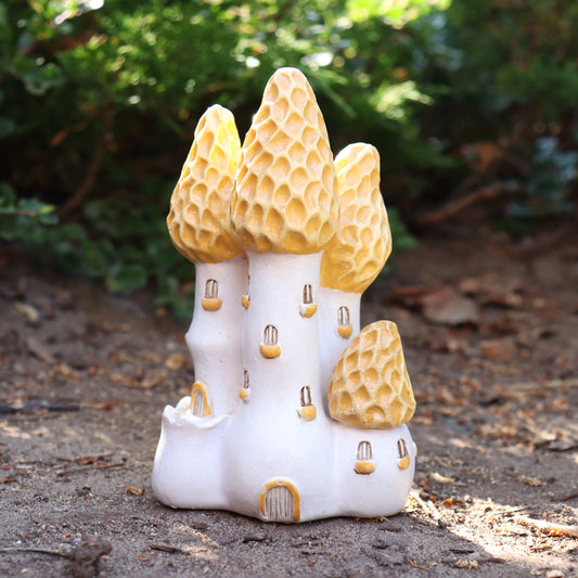 Yellow Morel Mushroom Castle