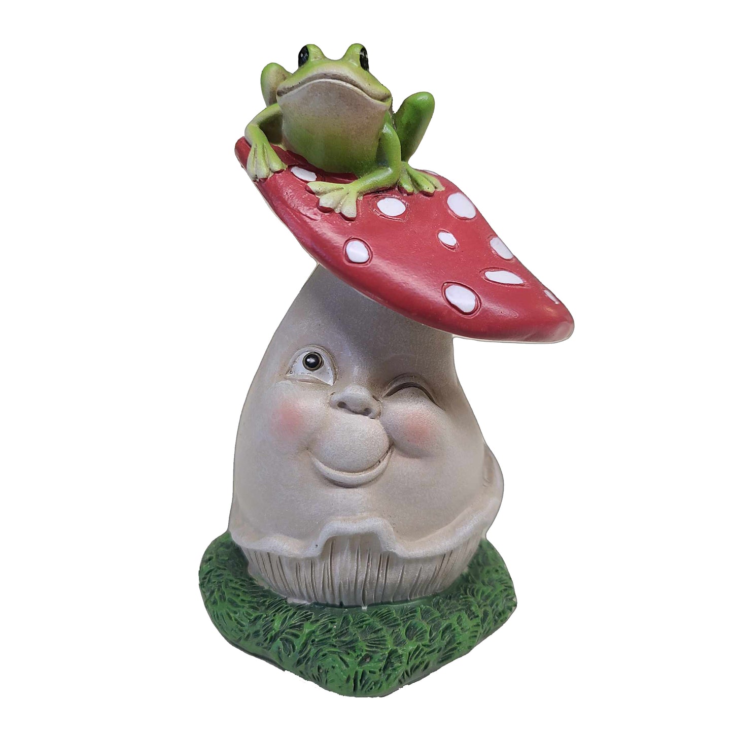 Happy Mushroom Figurines