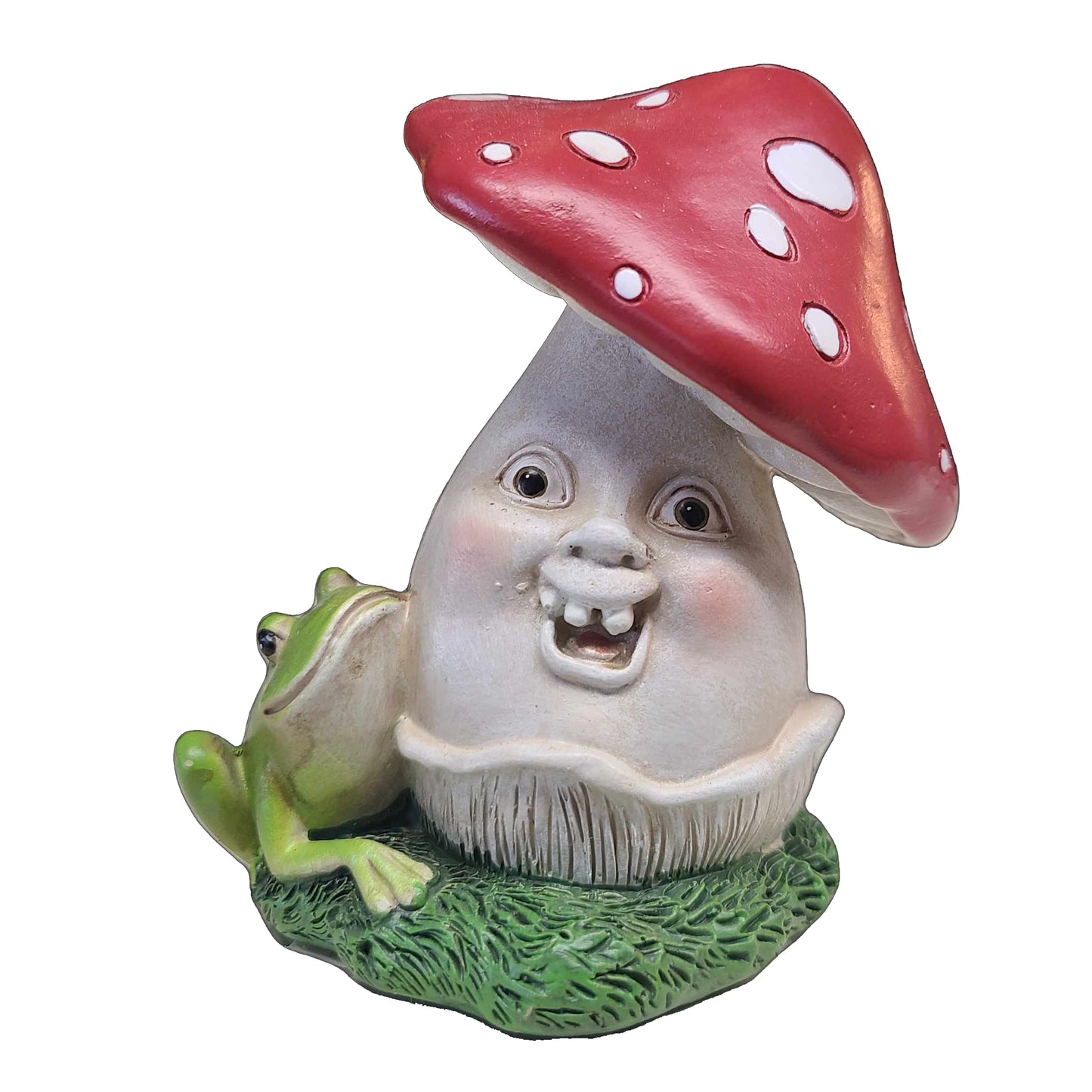 Happy Mushroom Figurines