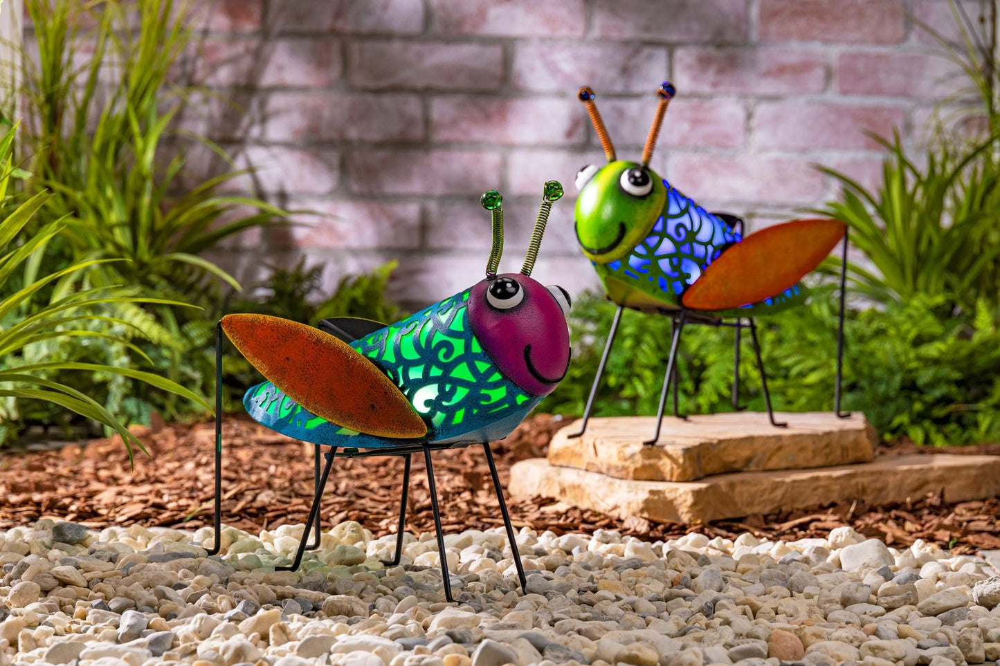 Solar Garden Grasshopper
