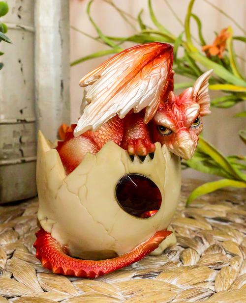 January Birthstone Dragon Hatchling Figurine