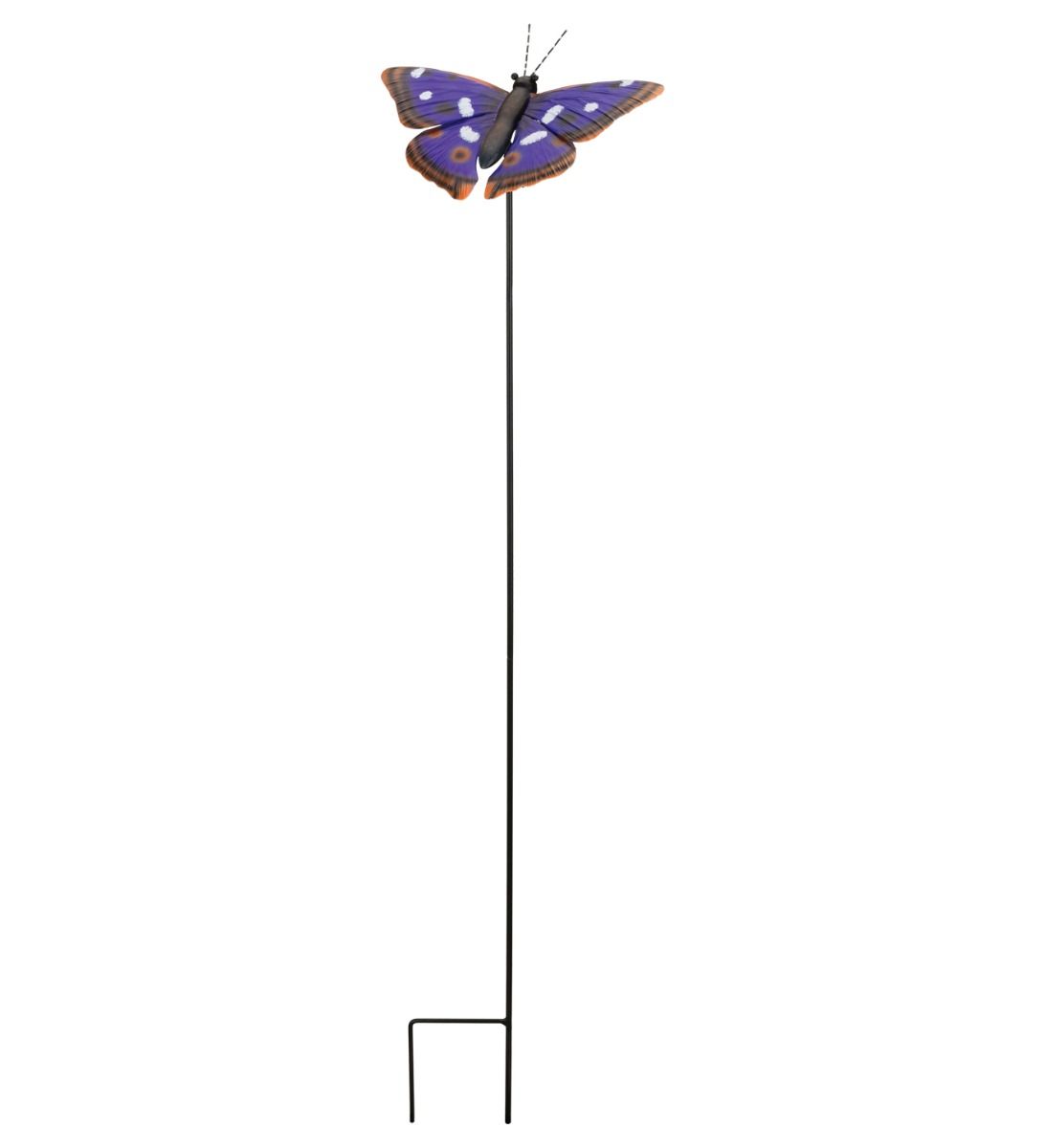 Purple Emperor Butterfly Garden Stake