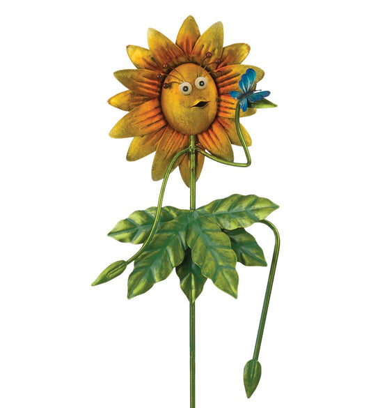 Be Jolly Garden Stake - Sunflower