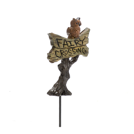 Halloween Fairy Crossing Sign