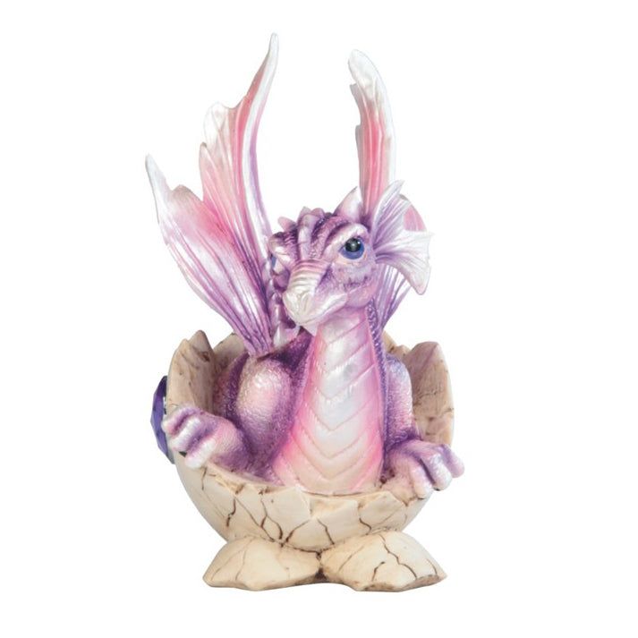 February Birthstone Dragon Hatchling Figurine