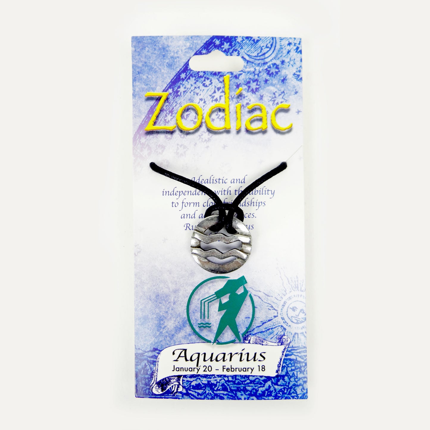 Zodiac Necklace • Aquarius