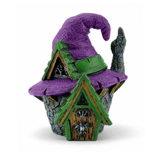 Halloween Mini Fairy Garden Witch Hat House