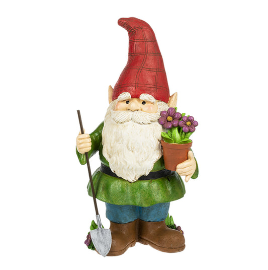 Garden Gnome with Shovel