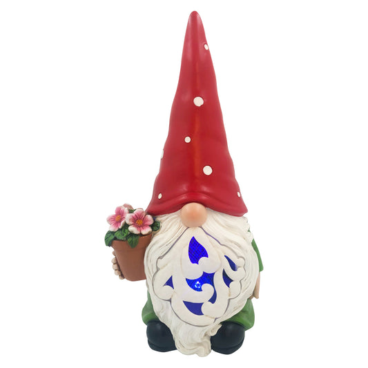 Bug Zapper Solar Garden Gnome