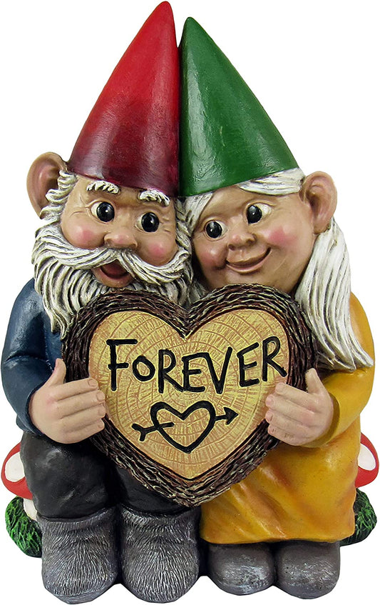 Forever Gnome Couple