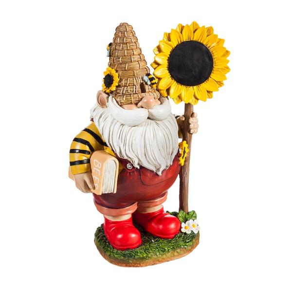 Sunflower Honey Garden Gnome