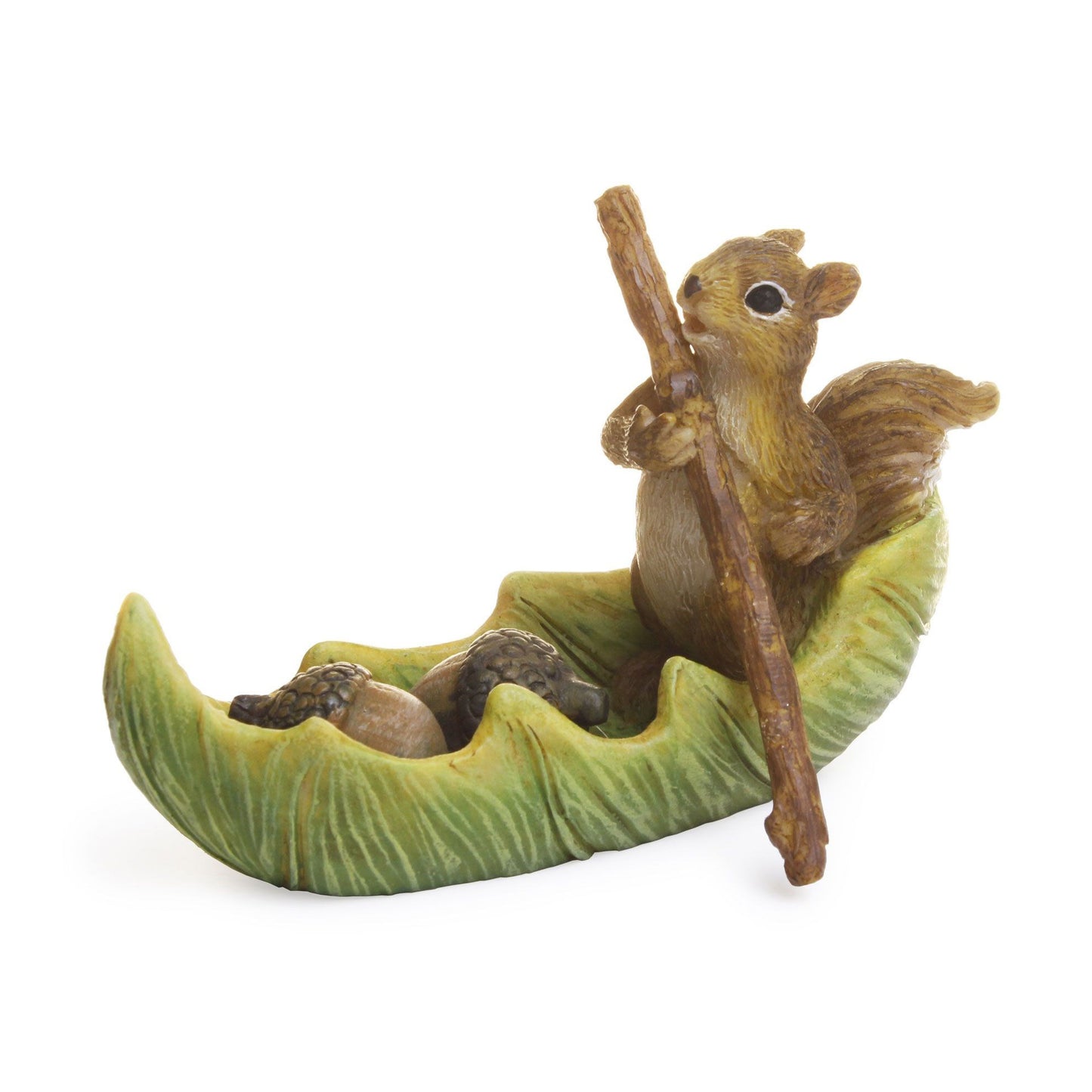 Squirrel Acorn Canoe
