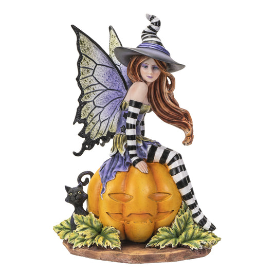 Bewitching Halloween Pumpkin Fairy