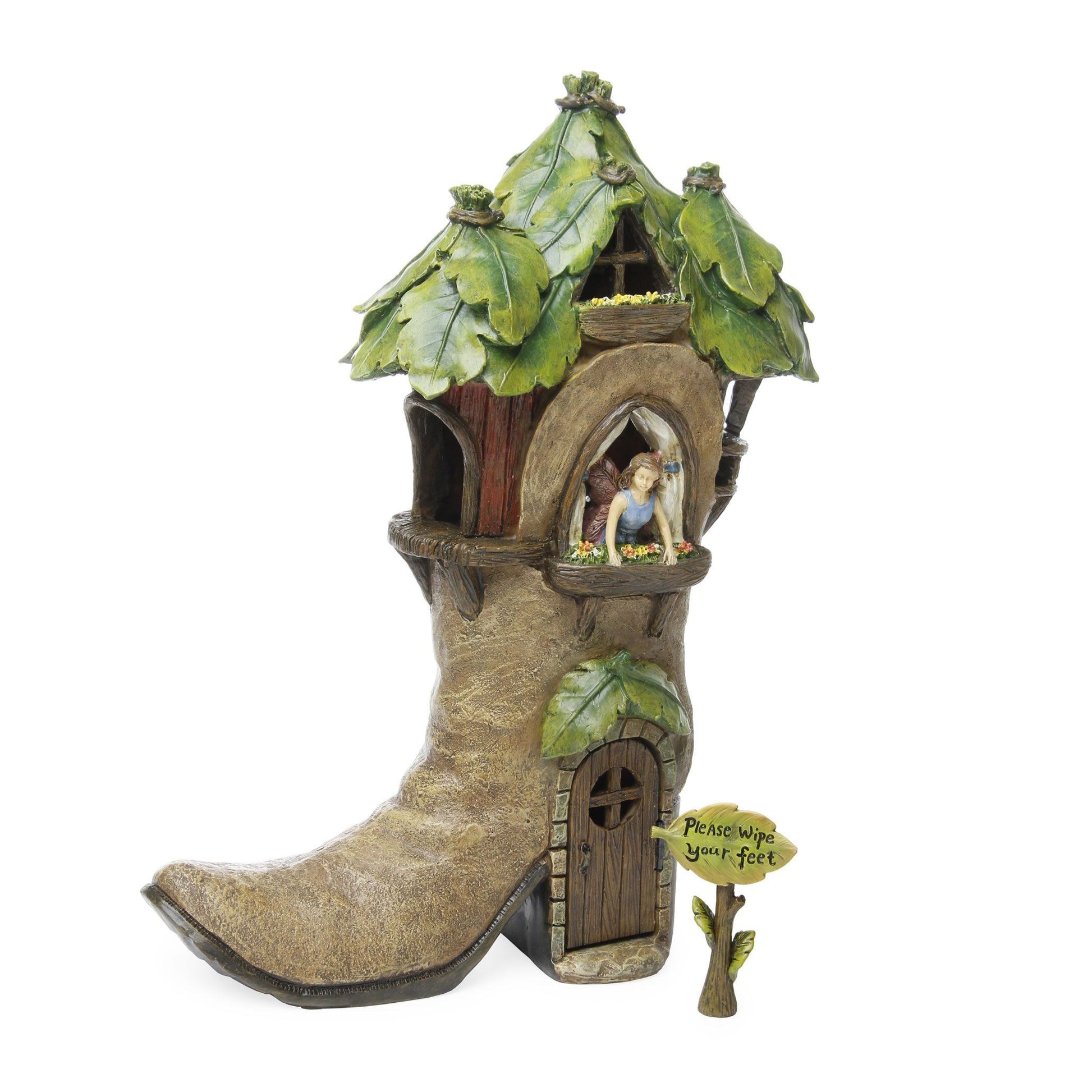 Miniature Fairy Garden Boot House