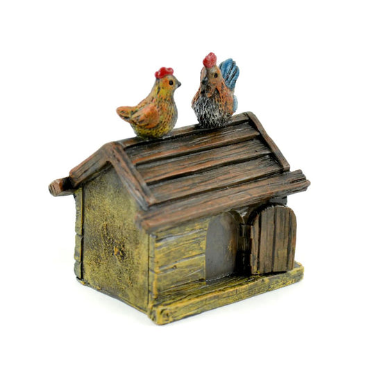 Brown Chicken Coop