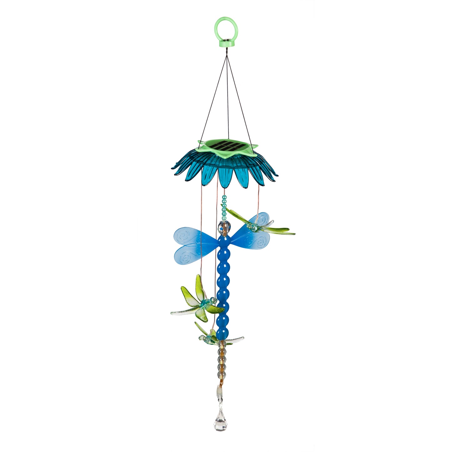 Dragonfly Color Changing Solar Garden Mobile