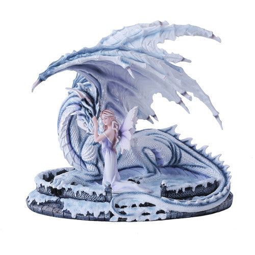 Ice Fairy with Dragon Fairy Figurine