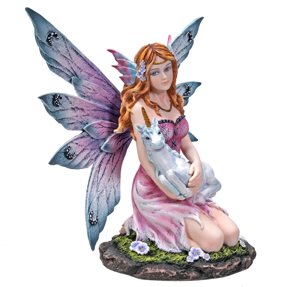 Fairy with Baby Unicron Figurine