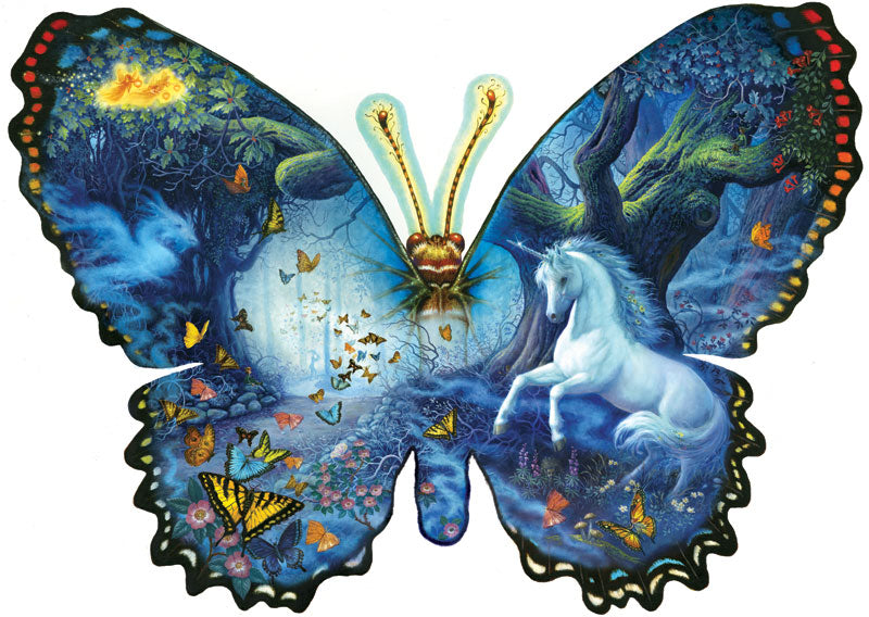 Fantasy Butterfly Jigsaw Puzzle - 1000 pc