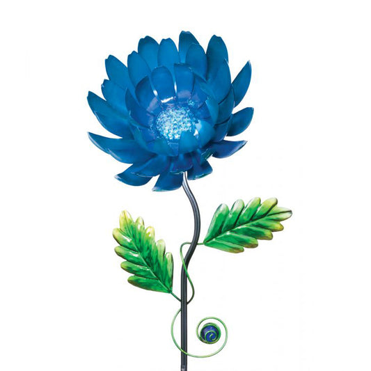 Blue Mum Garden Stake