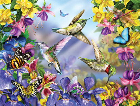 Butterflies & Hummingbirds Puzzle