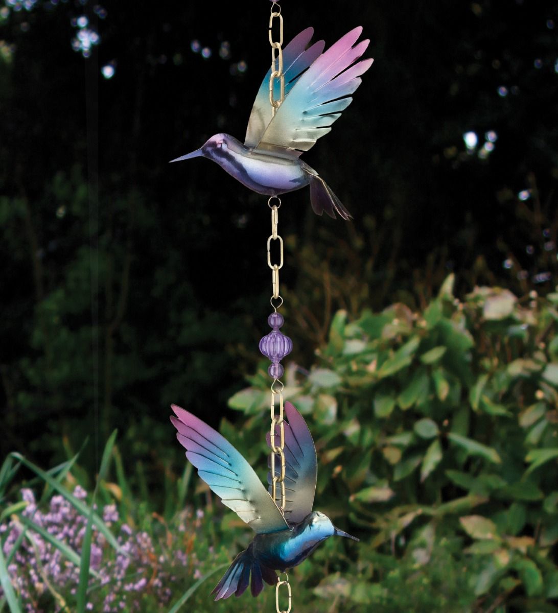 Hummingbird Hanging Garden Ornament