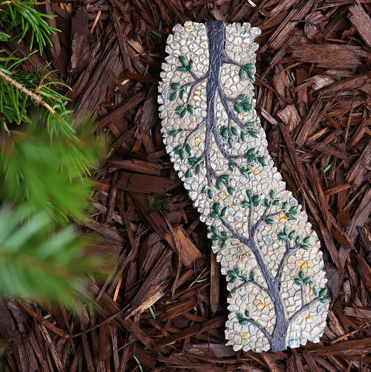 Fairy Garden Miniature Pebble Tree Pathway