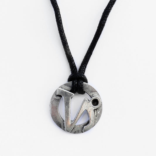 Zodiac Pendant Necklace • Capricorn