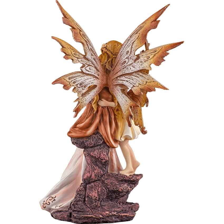Mother and Child Fairy Figurine