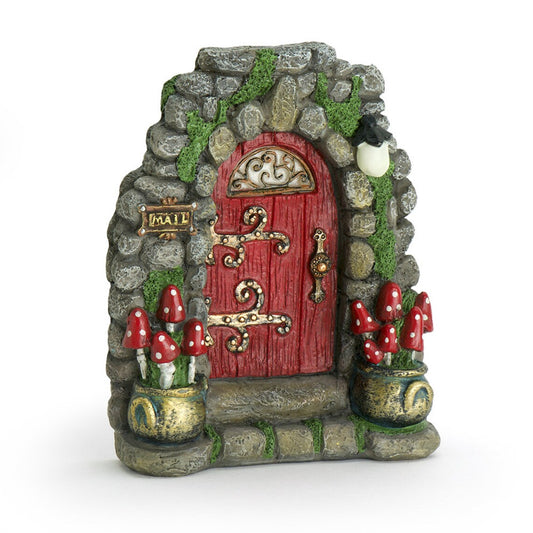 Mushroom Meadow Door Fairy Door - Glow in the Dark