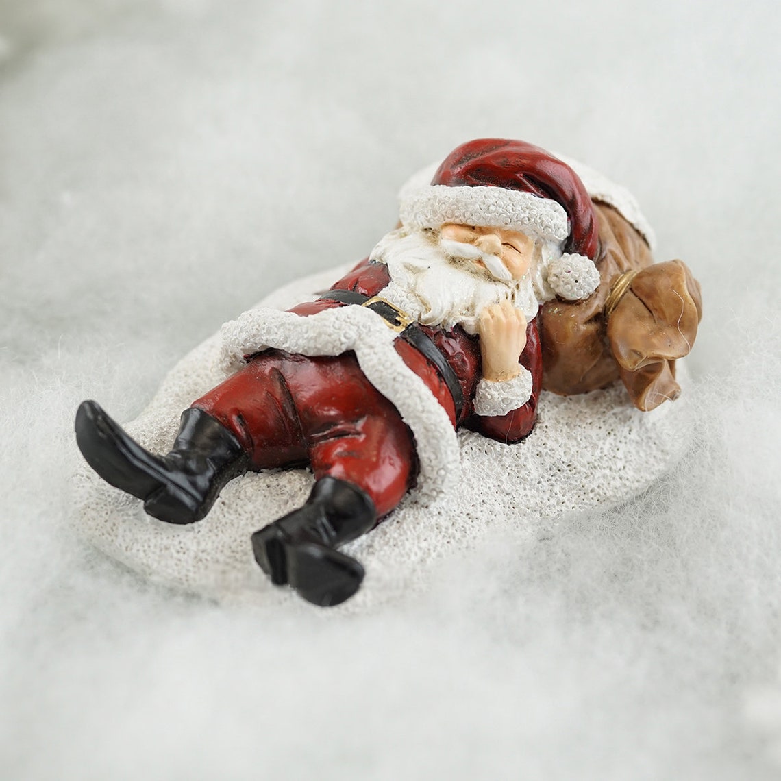 Napping Santa Claus