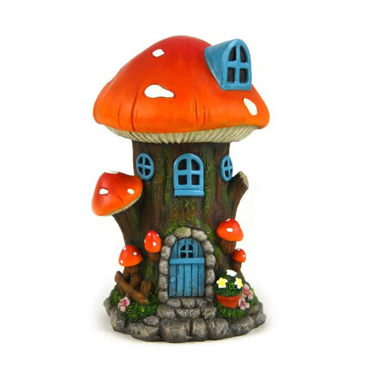 Orange Mushroom House