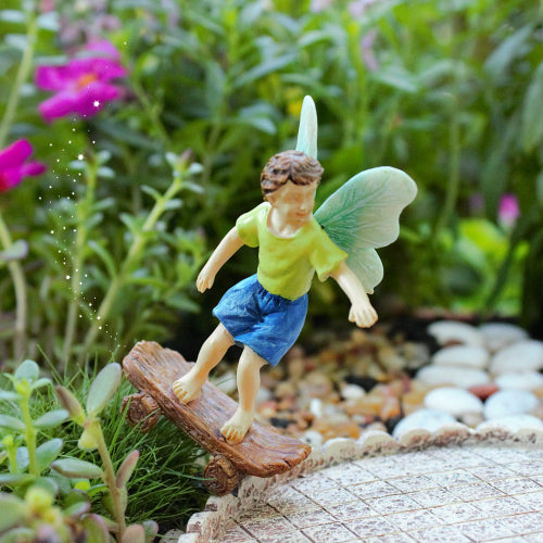 Skateboarding Boy Fairy