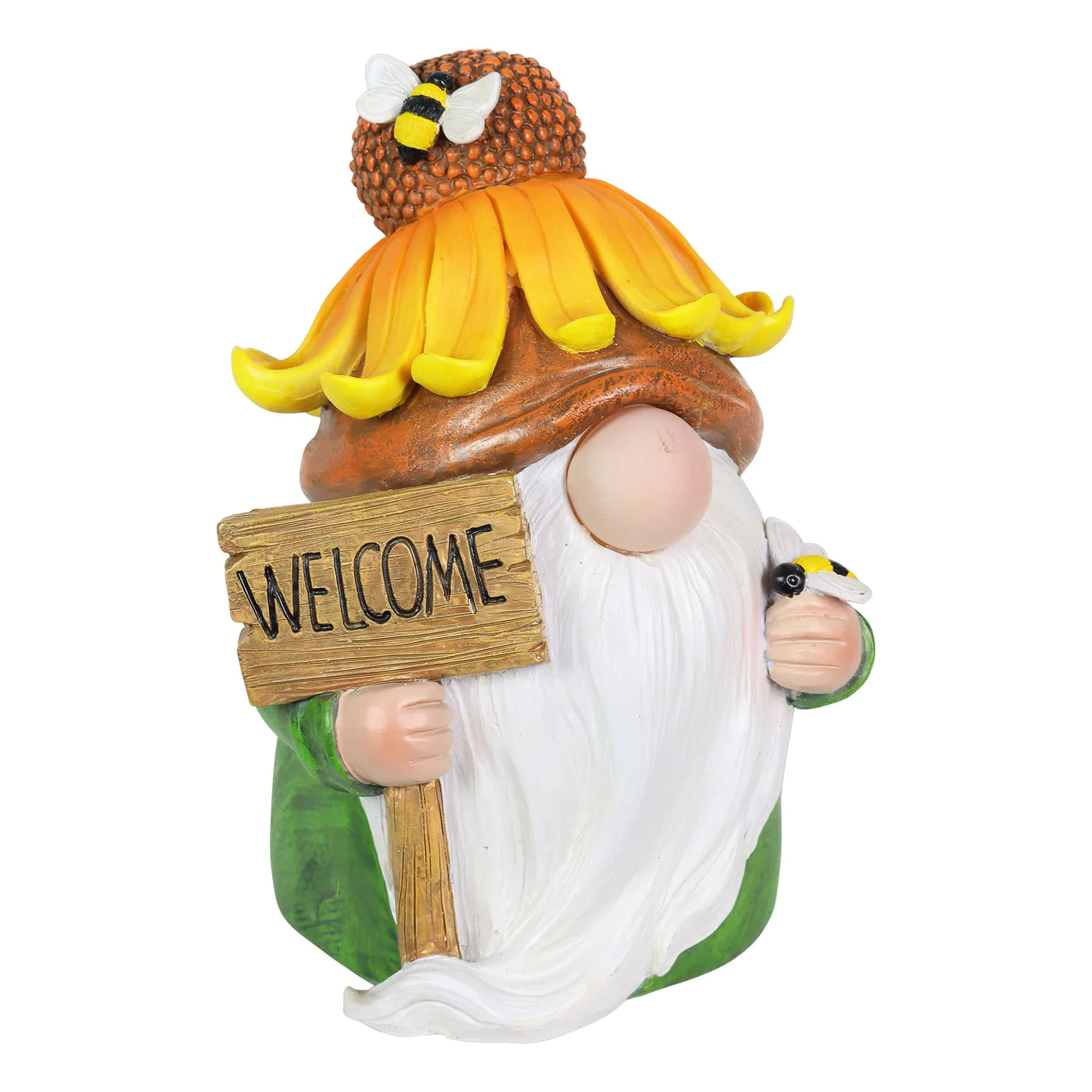 Sunflower Welcome Gnome