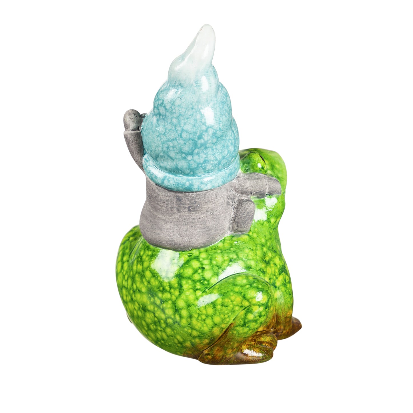 Traveling Friends Garden Gnome - Frog