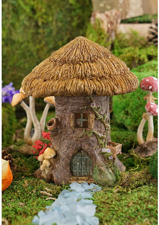 Tree Stump Fairy House