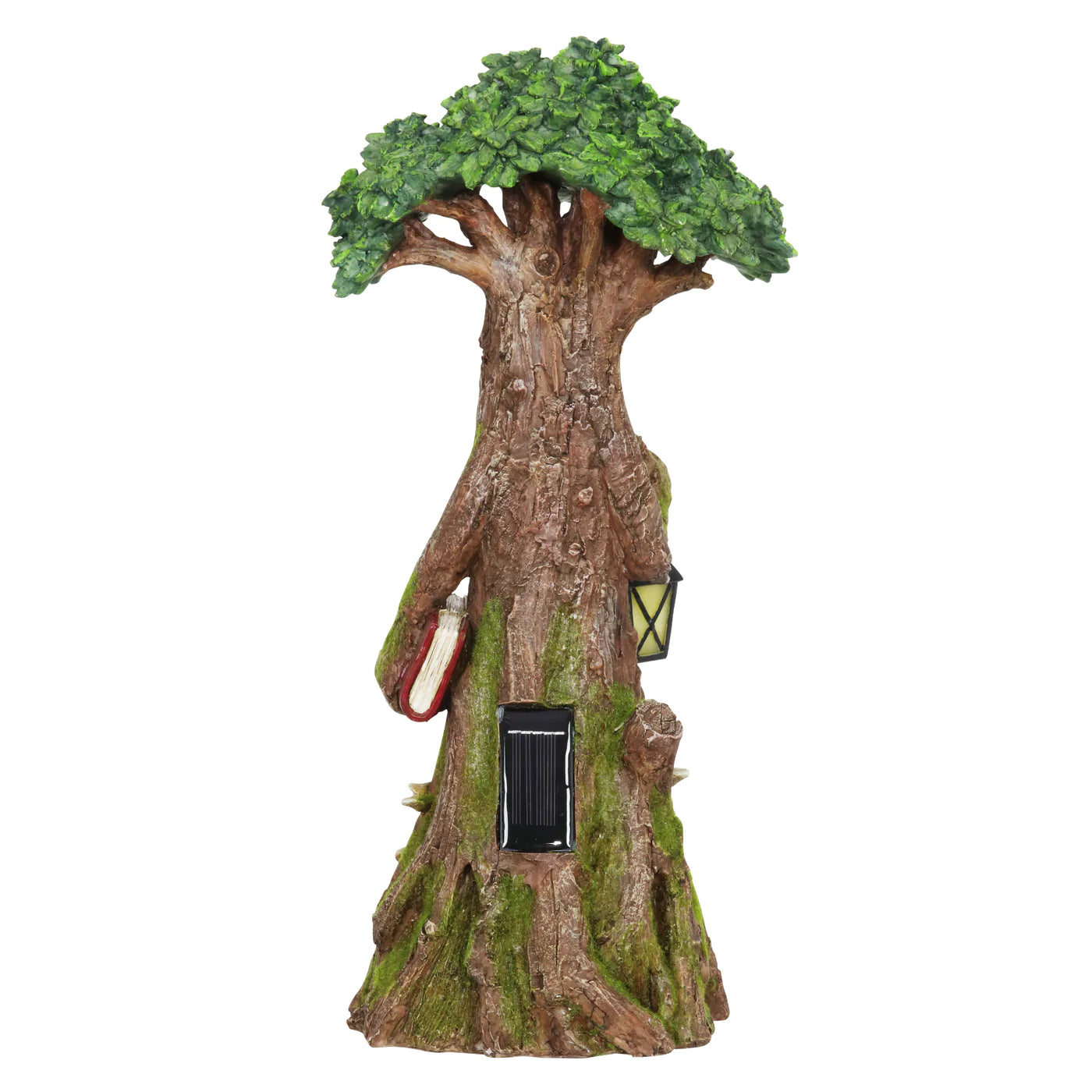 Solar Tree Scholar Carrying Book with Firefly LED Crackle Ball