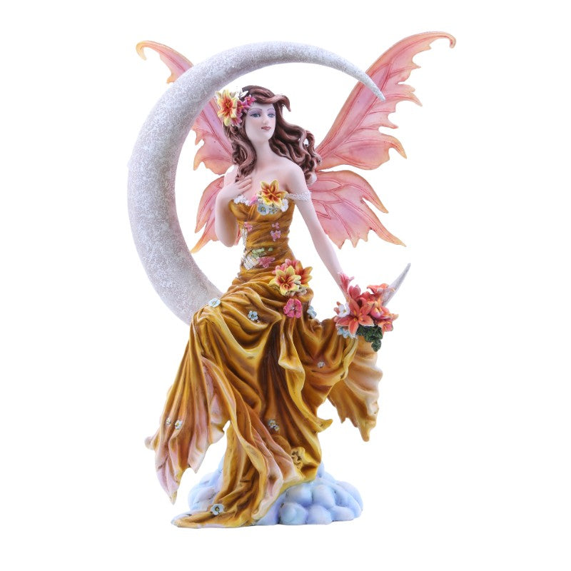 Earth Crescent Moon Fairy Figurine