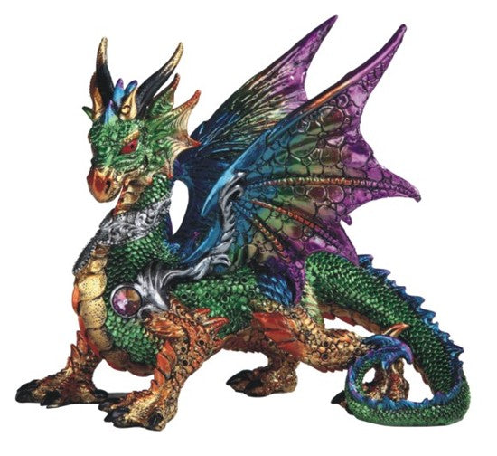 Jeweled Dragon Figurine