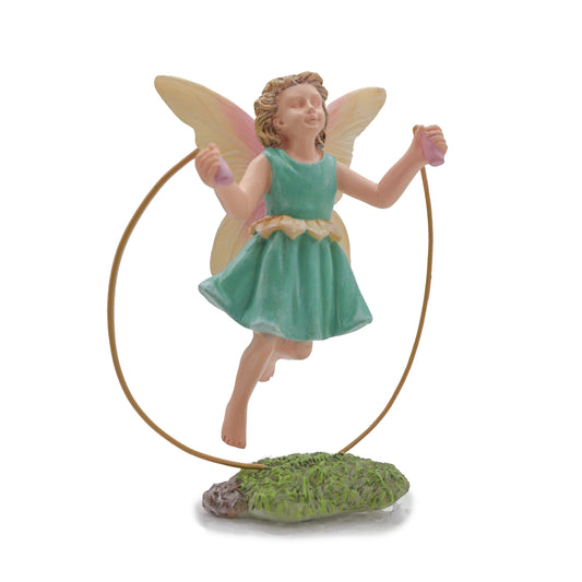 Skipping Girl Fairy Garden Miniature