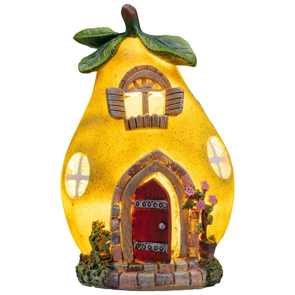 Pear Solar Fairy House